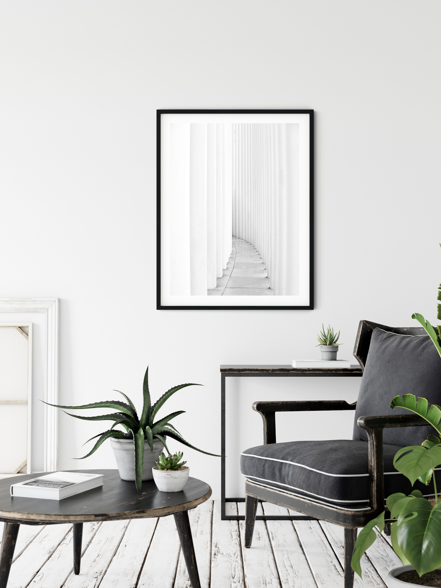 Follow the way - fine art print framed