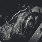 Fine art print automotive Porsche engine 911